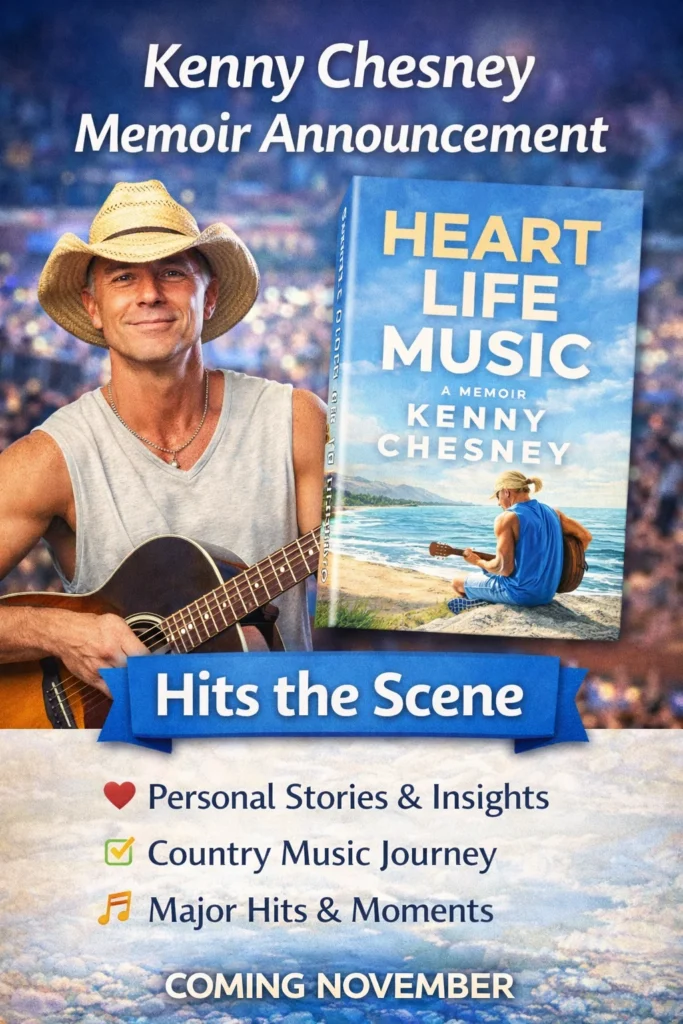 Kenny Chesney Memoir Announcement