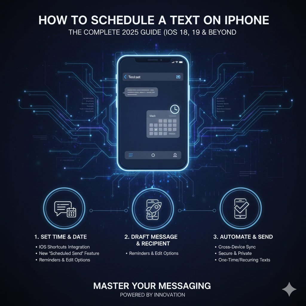 How to Schedule a Text on iPhone