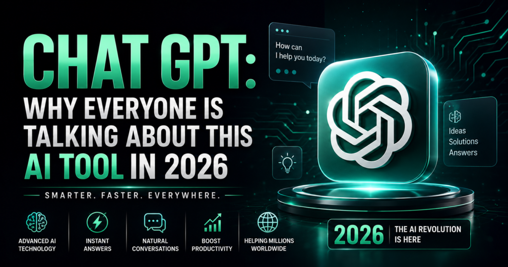 Chat GBT Why Everyone Is Talking About This AI Tool in 2026