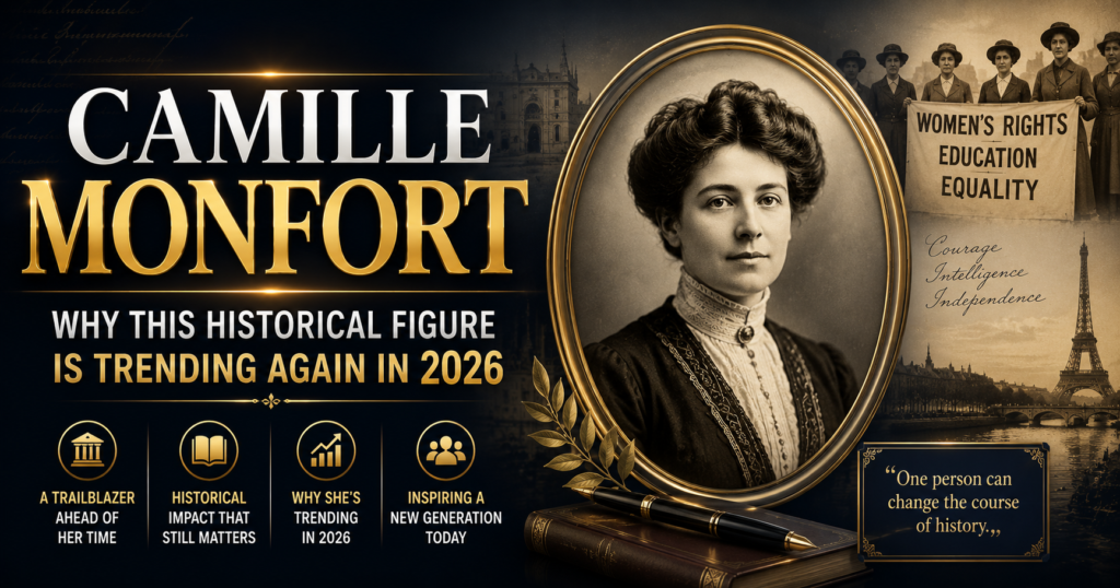 Camille Monfort Why This Historical Figure Is Trending Again in 2026